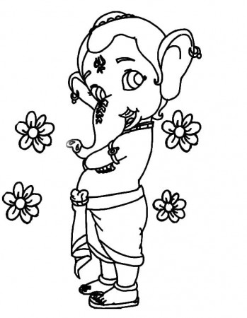Ganesha Coloring Pages. Print for Free | WONDER DAY — Coloring pages for  children and adults