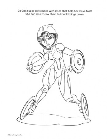 Chibi Big Hero 6 Coloring Pages - Сoloring Pages For All Ages