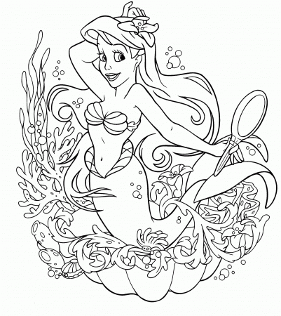 Disney Princess Coloring Sheets Free - High Quality Coloring Pages
