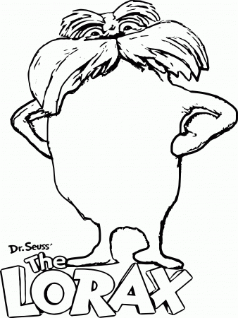 The Lorax Coloring Pages - Coloring Page