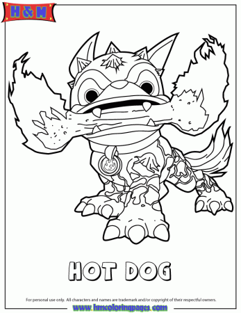 Skylander Coloring Pages Printable | Free Coloring Pages