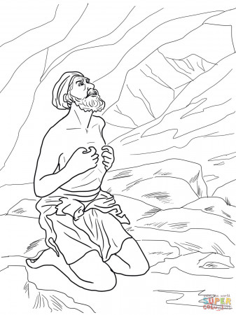Prophet Elijah coloring pages | Free Coloring Pages