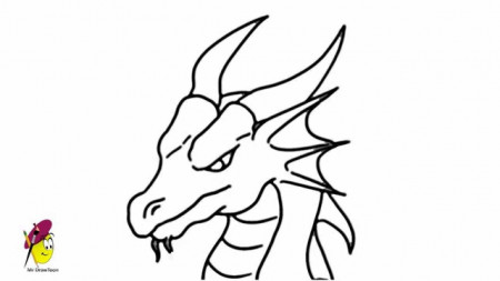 Pictures Of Dragons Faces | Free Coloring Pages on Masivy World