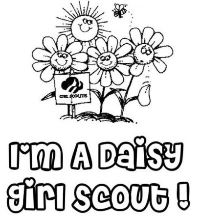 free girl scout promise coloring page printable girl scout free ...