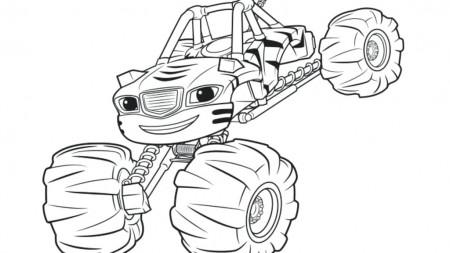 Blaze Coloring Pages To Print at GetDrawings | Free download
