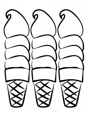 coloring : Ice Cream Coloring Pages New Coloring Ice Cream Cones Three  Sweet Ice Cream Coloring Ice Cream Coloring Pages ~ queens