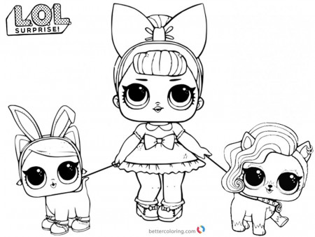 LOL Doll Coloring Pages – coloring.rocks!