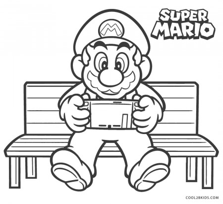 Nintendo Coloring Pages Photo Inspirations Free Printable Mario For Kids  Cool2bkids Bros Sheet To Print – Approachingtheelephant