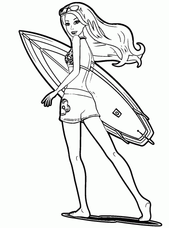 Big Surfing Coloring Pages - Coloring Pages For All Ages