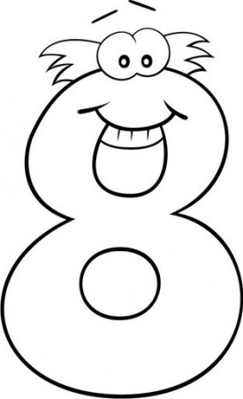 Number 8 Coloring Page - Get Coloring Pages