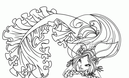 Winx Pixie Coloring Pages
