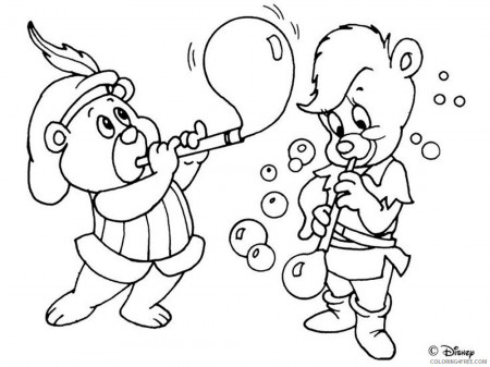 Gummi Bears Coloring Pages Cartoons Gummy bears 3 Printable 2020 3064  Coloring4free - Coloring4Free.com