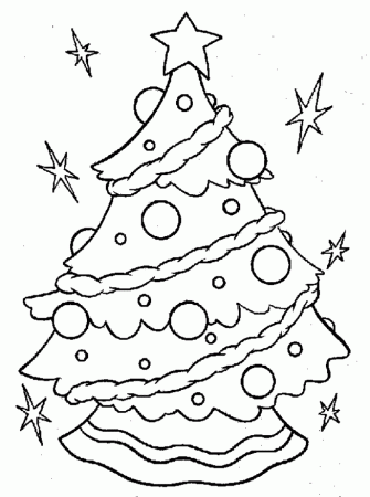 Printable Coloring Christmas Pictures - High Quality Coloring Pages