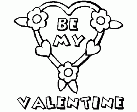 Valentines Day Coloring Pages Printable - Colorine.net | #11504