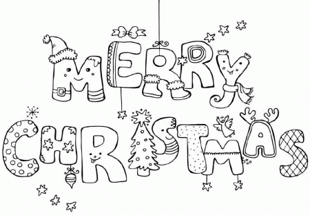 free printable christmas pictures to color - Christmas Day 25