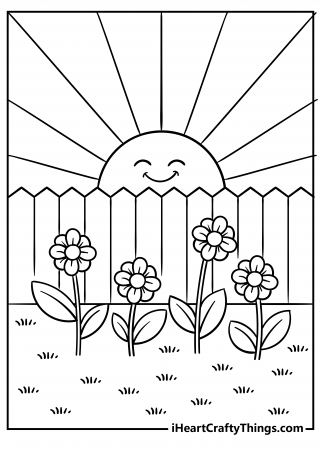 Printable Garden Coloring Pages (Updated 2023)