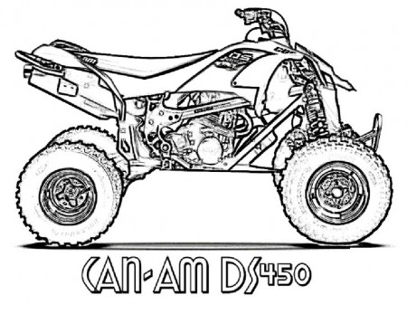 Beautiful Four Wheeler Coloring Pages | Educative Printable | Monster truck coloring  pages, Coloring pages, Avengers coloring pages