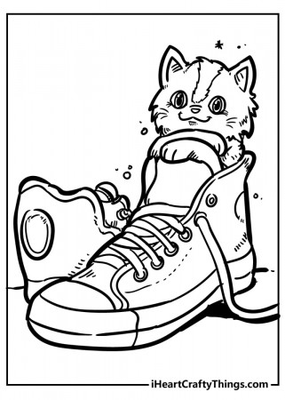 Cute Cat Coloring Pages - 100% Unique And Extra Cute (2022)
