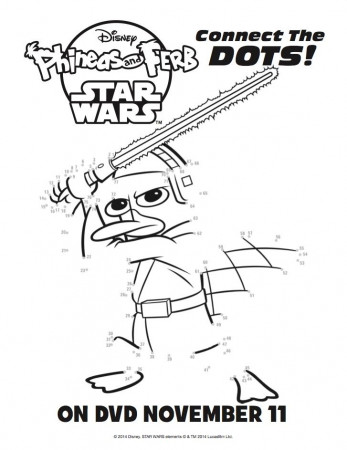 Phineas and Ferb: Star Wars Activity Sheets #Printables | Star wars  activities, Star wars activity sheets, Phineas and ferb