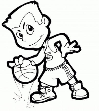 Basketball | Free Coloring Pages on Masivy World