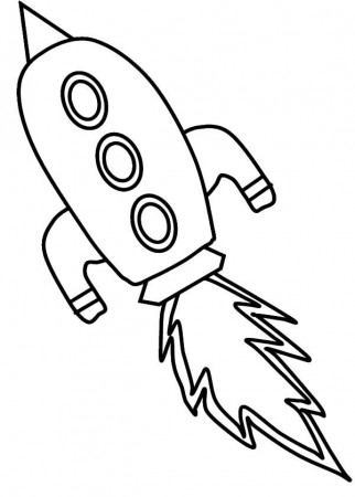 Rocket Space Travel Coloring Pages | Best Place to Color