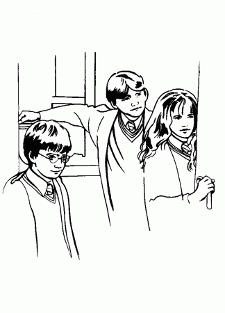 Kids-n-fun.com | 24 coloring pages of Harry Potter and the ...
