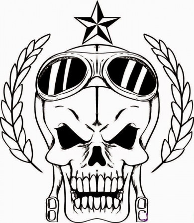 Free Skull Designs Coloring Pages, Download Free Clip Art, Free Clip Art on  Clipart Library
