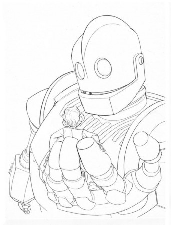 Coloring : Fantastic Giant Coloring Sheet The Iron Giant Coloring Sheet  Cake‚ Heart Coloring Sheet‚ The Iron Giant Coloring Sheet plus Colorings