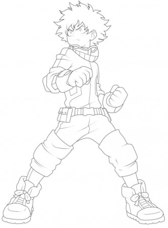 Boku no Hero – My Hero Academia free printable coloring pages –  Colorpages.org