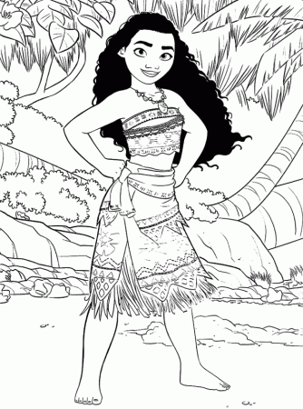 Top 10 Moana Coloring Pages- Free Printables | Disney coloring pages, Moana  coloring, Moana coloring pages