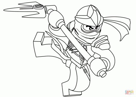 Lego Ninjago Cole coloring page | Free Printable Coloring Pages