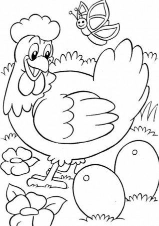 Free Easy To Print Chicken Coloring Chicken Coloring Pages coloring pages  doctor for coloring doctor coloring sheet I trust coloring pages.