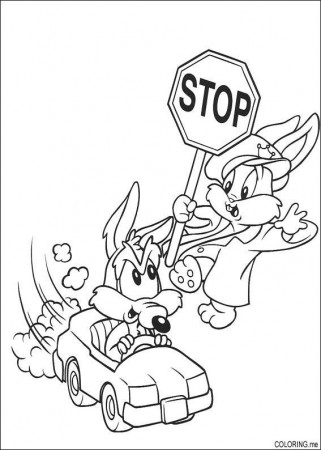 Baby Bugs Bunny Coloring Sheets - High Quality Coloring Pages