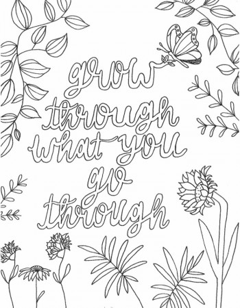 Pin by Laticia Stanley on Coloring pages inspirational in 2023 | Coloring  pages inspirational, Quote coloring pages, Detailed coloring pages