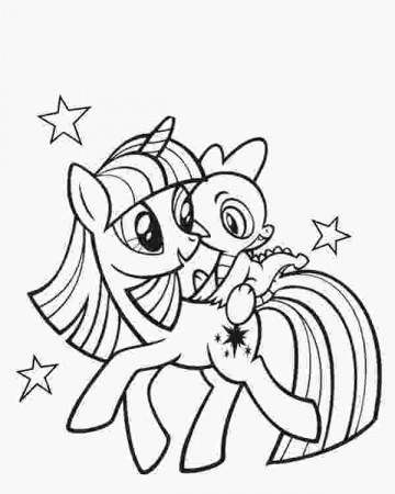 my little pony twilight sparkle coloring page twilight ...