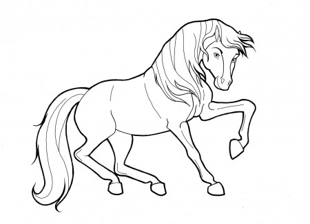 Coloring Pages : Coloring Wild Horses At Getdrawings Free For ...