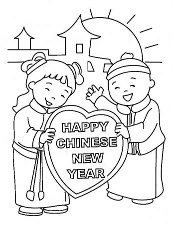 Chinese New Year | Free Coloring Pages on Masivy World