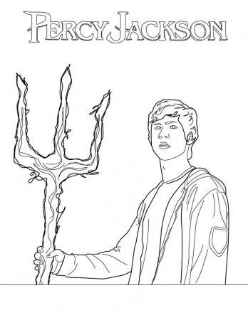 Percy Jackson Coloring Pages | Printable Shelter