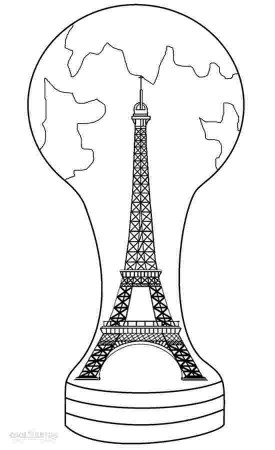 coloring pages eiffel tower paris eiffel tower cartoon fun and ...
