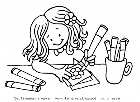 The best free Writing coloring page images. Download from ...