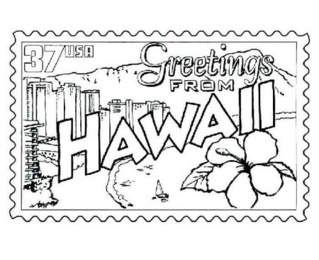 Printable August Coloring Pages PDF - Free Coloring Sheets | Flag coloring  pages, Coloring pages, Hawaiian crafts