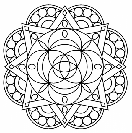 Free Printable Mandala Coloring Pages For Adults - Best Coloring Pages For  Kids | Mandala coloring books, Mandala coloring, Mandala coloring pages