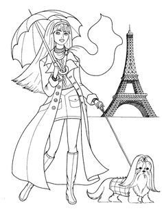 Fashion - Coloring Pages for Kids and for Adults