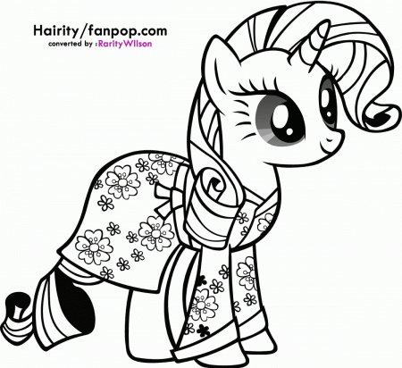 My Little Pony Rarity Coloring Pages – Modifikasi Sepeda Motor