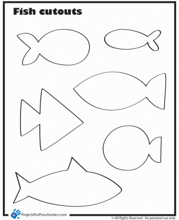Fish Shapes To Cut Out