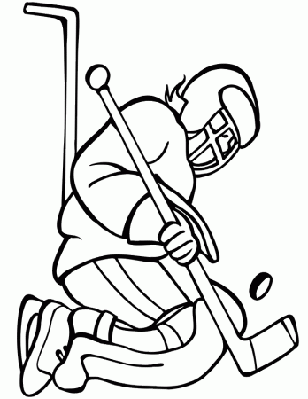 Boston Bruins Coloring Page