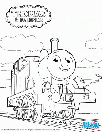 TV SERIES coloring pages - James - Thomas & Friends