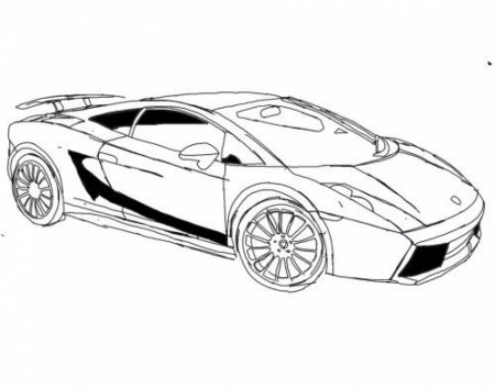 Get This Online Lamborghini Coloring Pages 78742 !