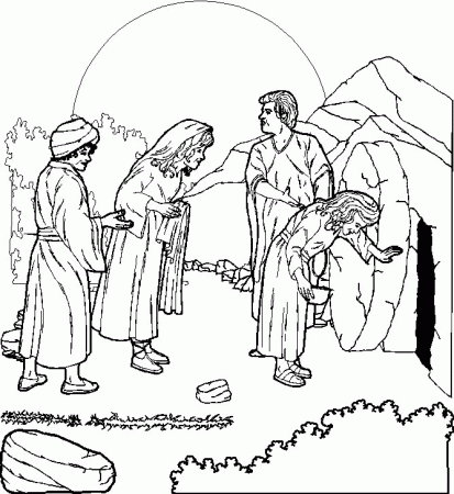 Religious Easter Coloring Pages - Coloring Pages For Kids And Adults