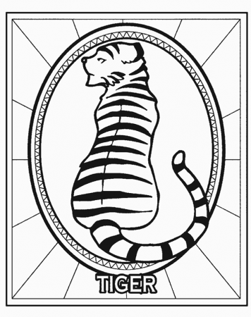 Year of the Tiger Coloring Page | crayola.com